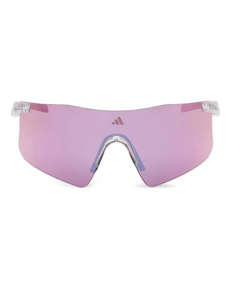 adidas Sonnenbrille mit Logo - Weiß Weiß