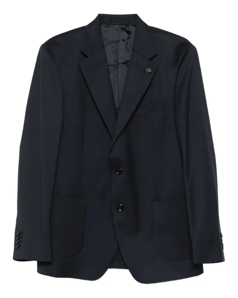 LARDINI Einreihiges Sakko - Schwarz Schwarz