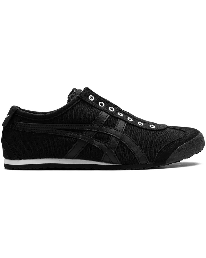 Onitsuka Tiger Mexico 66 Slip-On Black Sneakers - Schwarz Schwarz