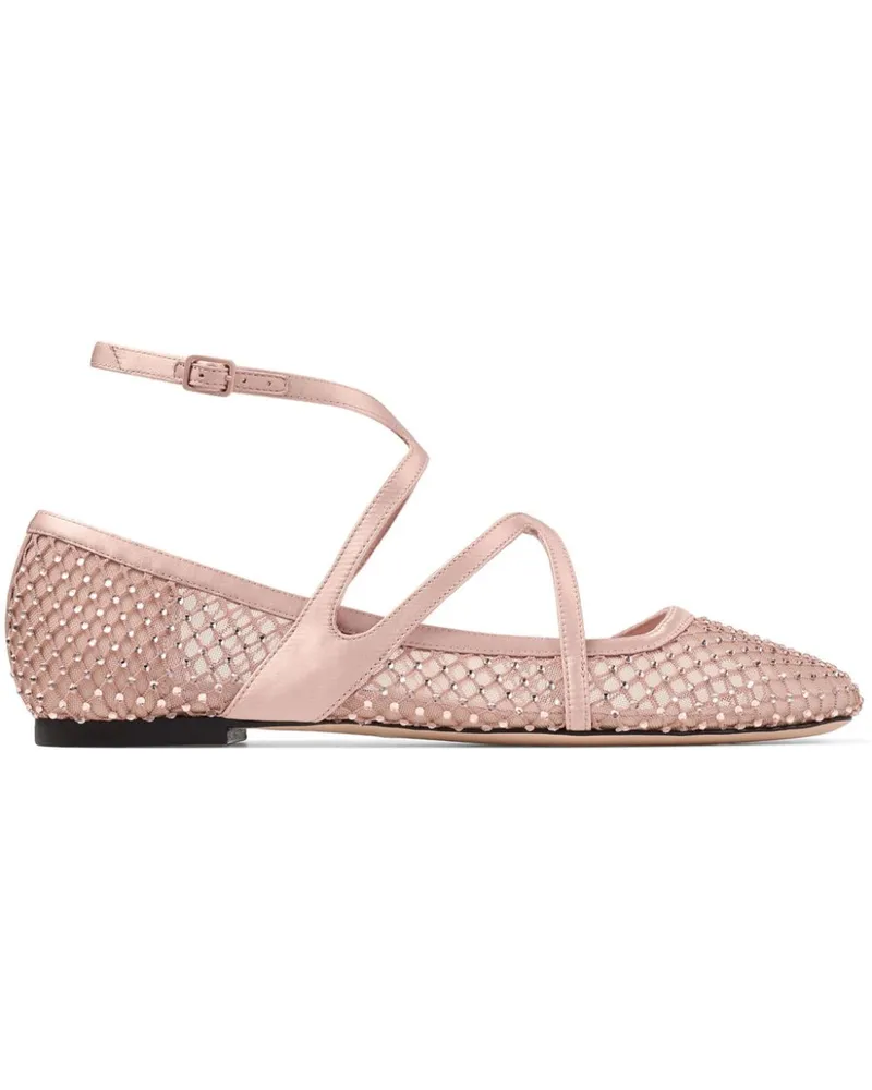 Jimmy Choo Astoria Ballerinas - Rosa Rosa