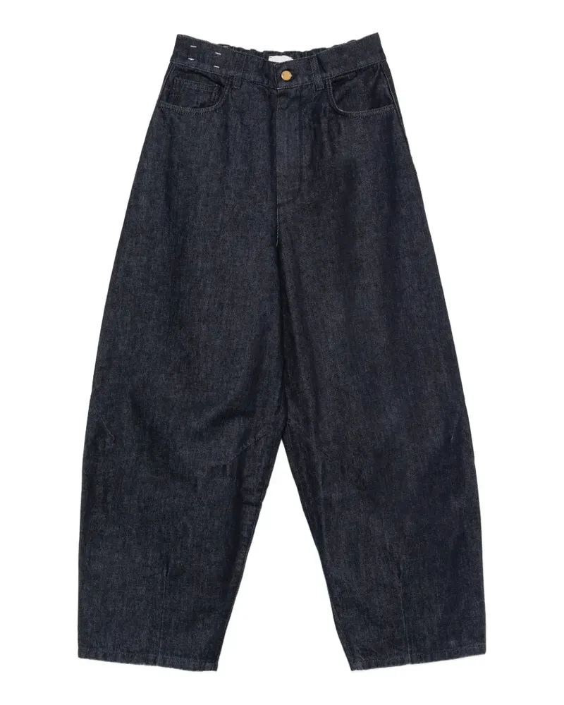 ALYSI Jeans mit elastischem Bund - Blau Blau