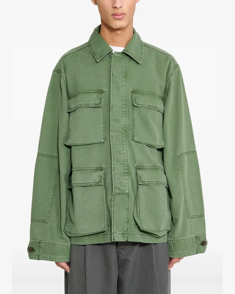 JEANERICA Luc shirt - Grün Grün