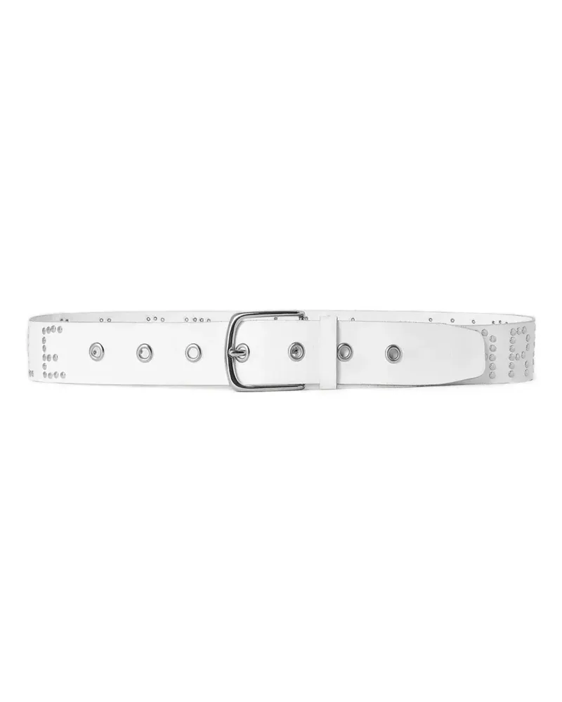 GIMAGUAS Fragile stud-embellished belt - Weiß Weiß