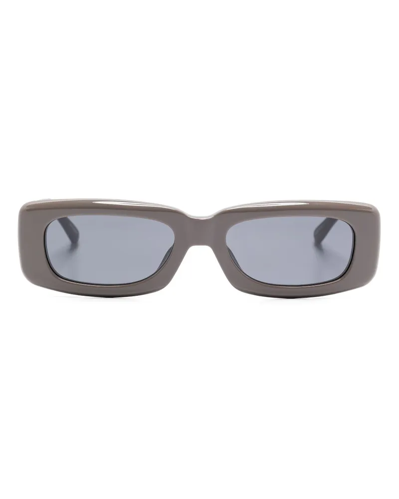 ATTICO x Linda Farrow Mini Marfa Sonnenbrille - Grau Grau