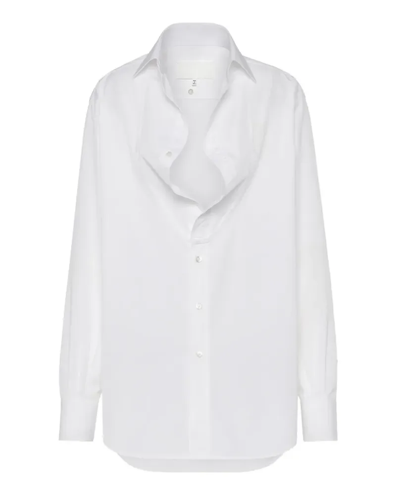 Maison Margiela long-sleeves shirt - Weiß Weiß