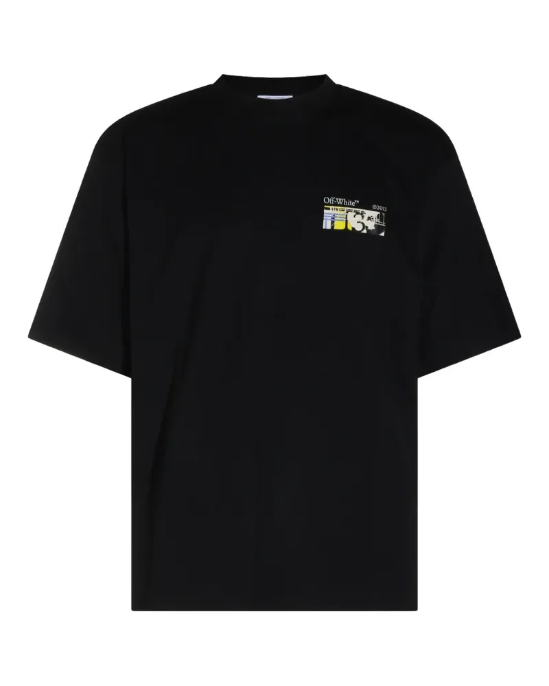 OFF-WHITE Arrows-print cotton T-shirt - Schwarz Schwarz