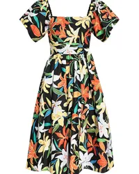 Kate Spade Kleid mit Blumen-Print Schwarz