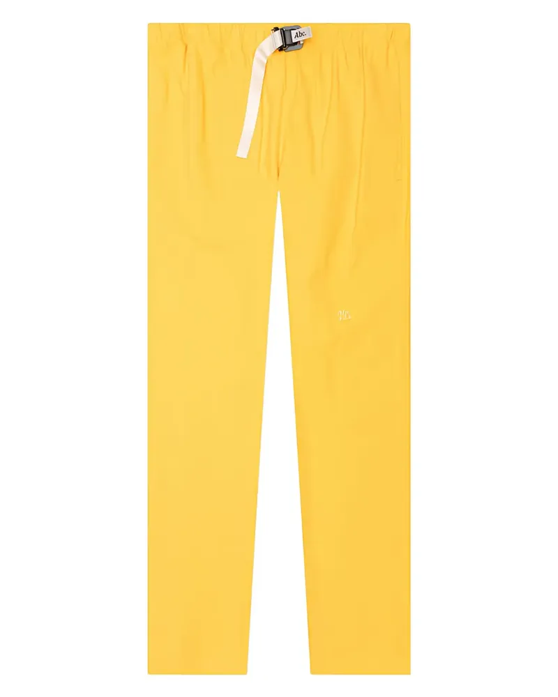 Abc. Hose mit Logo-Patch - Gelb Gelb