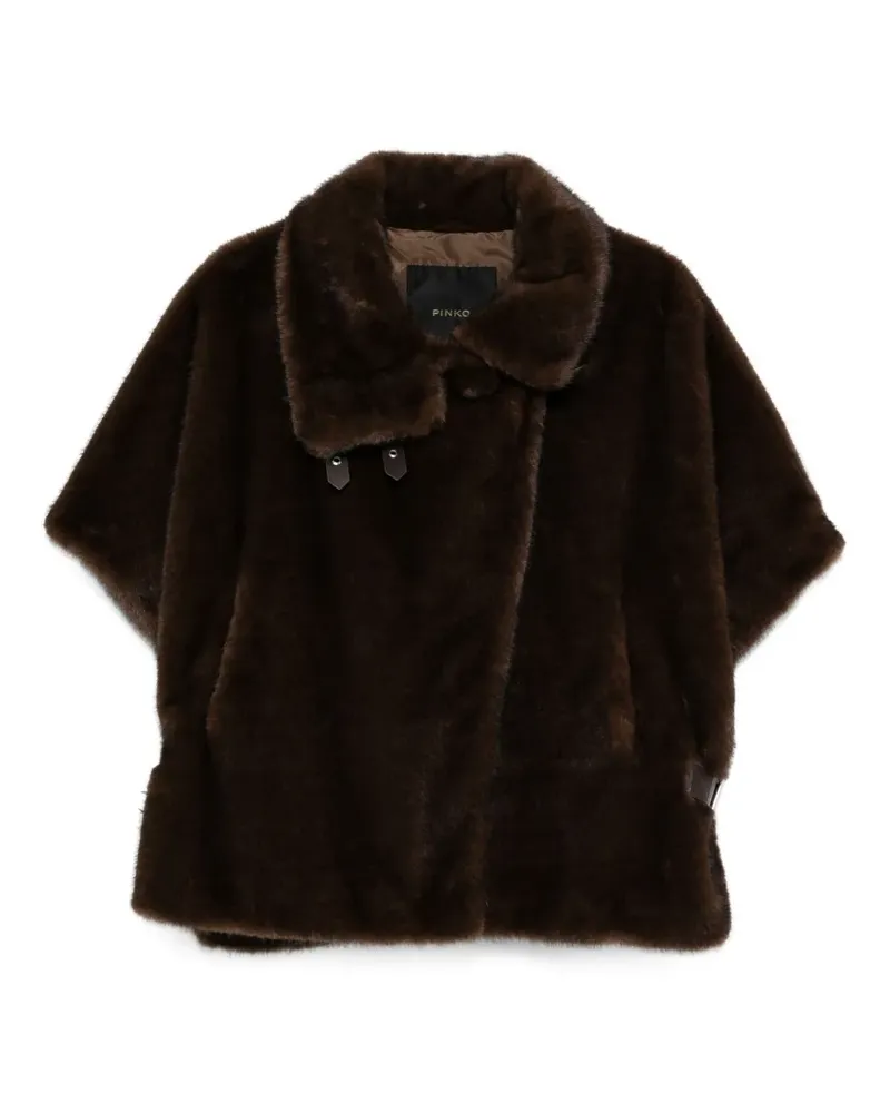 Pinko Kurzärmelige Jacke - Braun Braun