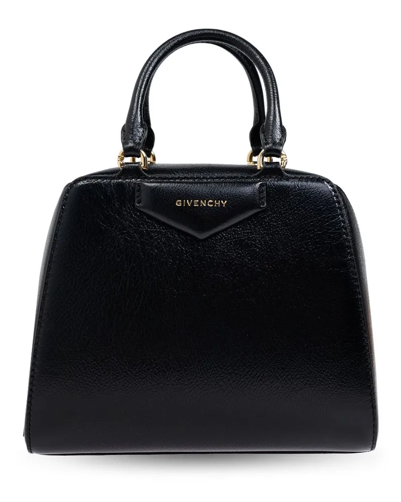 Givenchy Mini Antigona Cube Tasche - Schwarz Schwarz