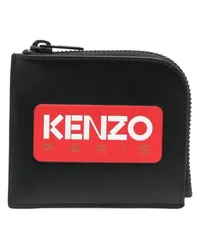 Kenzo Portemonnaie mit Logo-Print Schwarz