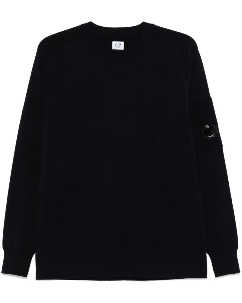 C.P. Company Pullover mit Lens-Detail - Blau Blau