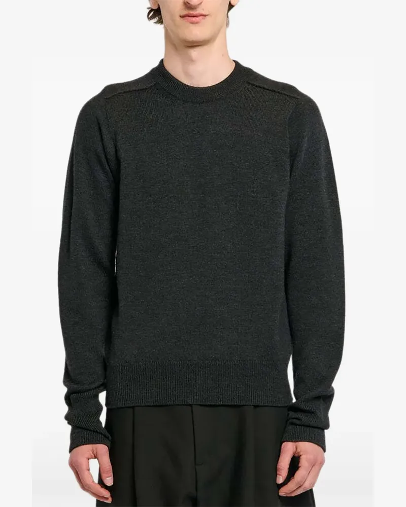 Studio Nicholson Jed Pullover mit Rundhalsausschnitt - Grau Grau