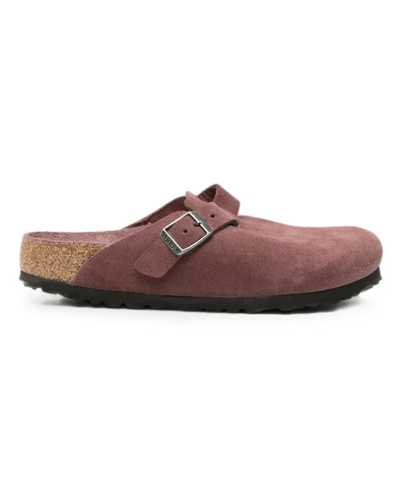 Birkenstock Naples Mules aus Wildleder - Braun Braun