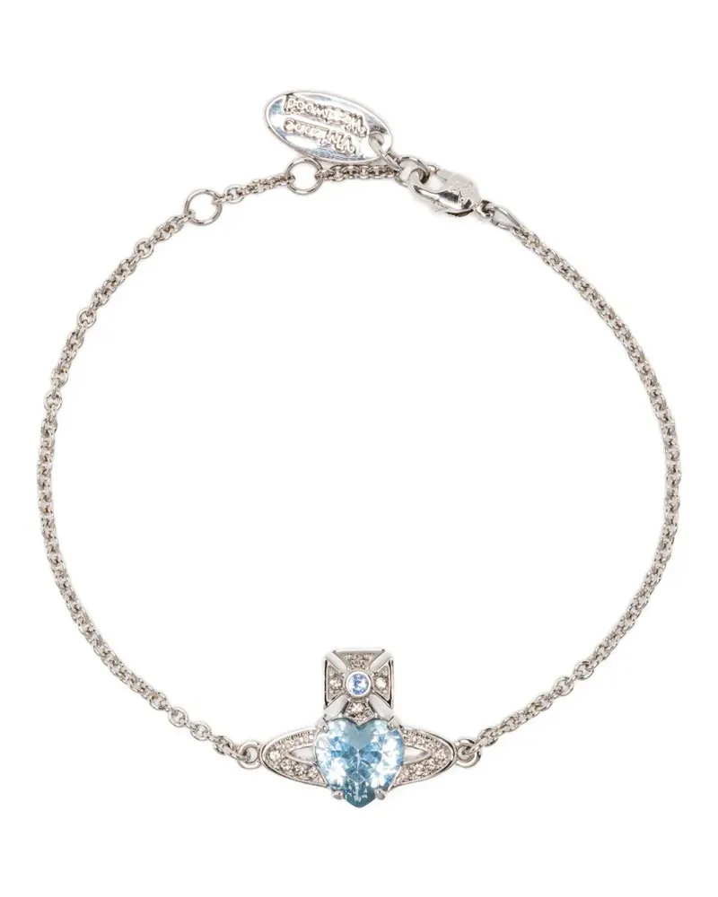 Vivienne Westwood Armband mit Orb-Verzierung - Silber Silber