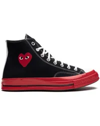 Converse CdG x Chuck Taylor 70 Hi Sneakers Schwarz