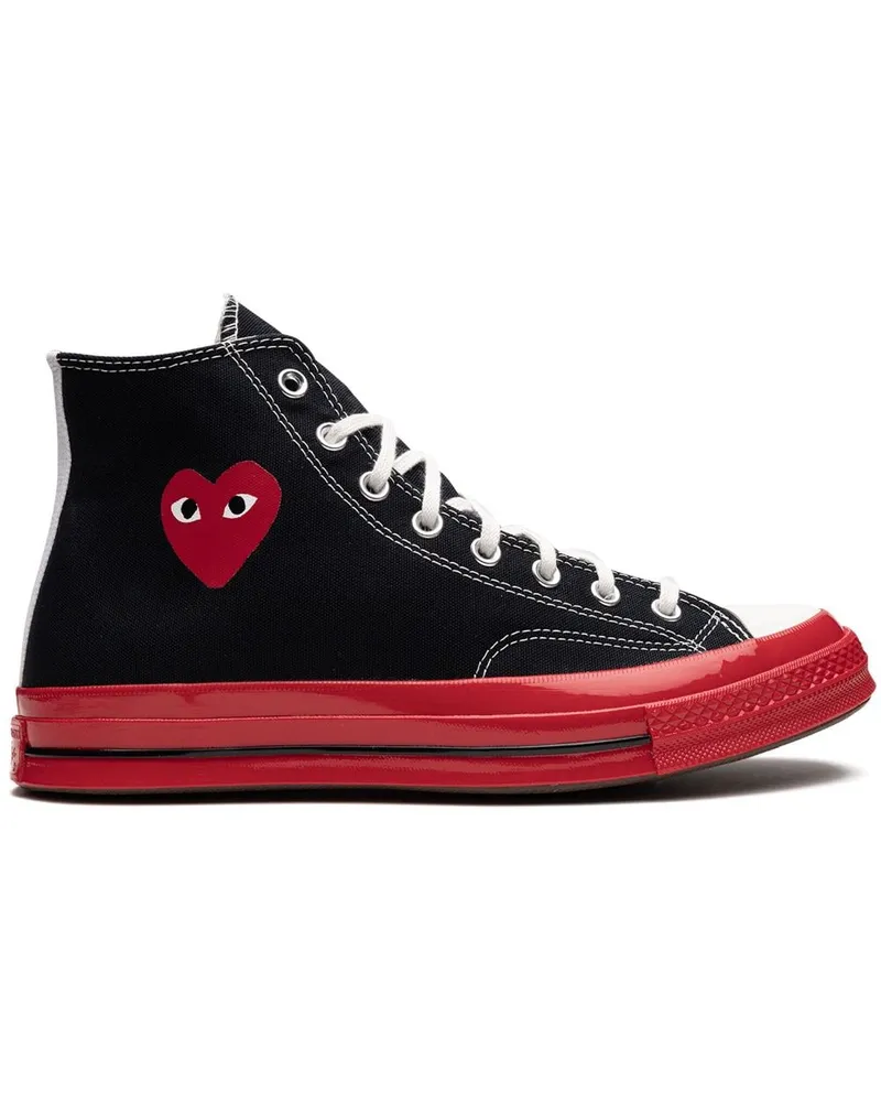 Converse CdG x Chuck Taylor 70 Hi Sneakers - Schwarz Schwarz