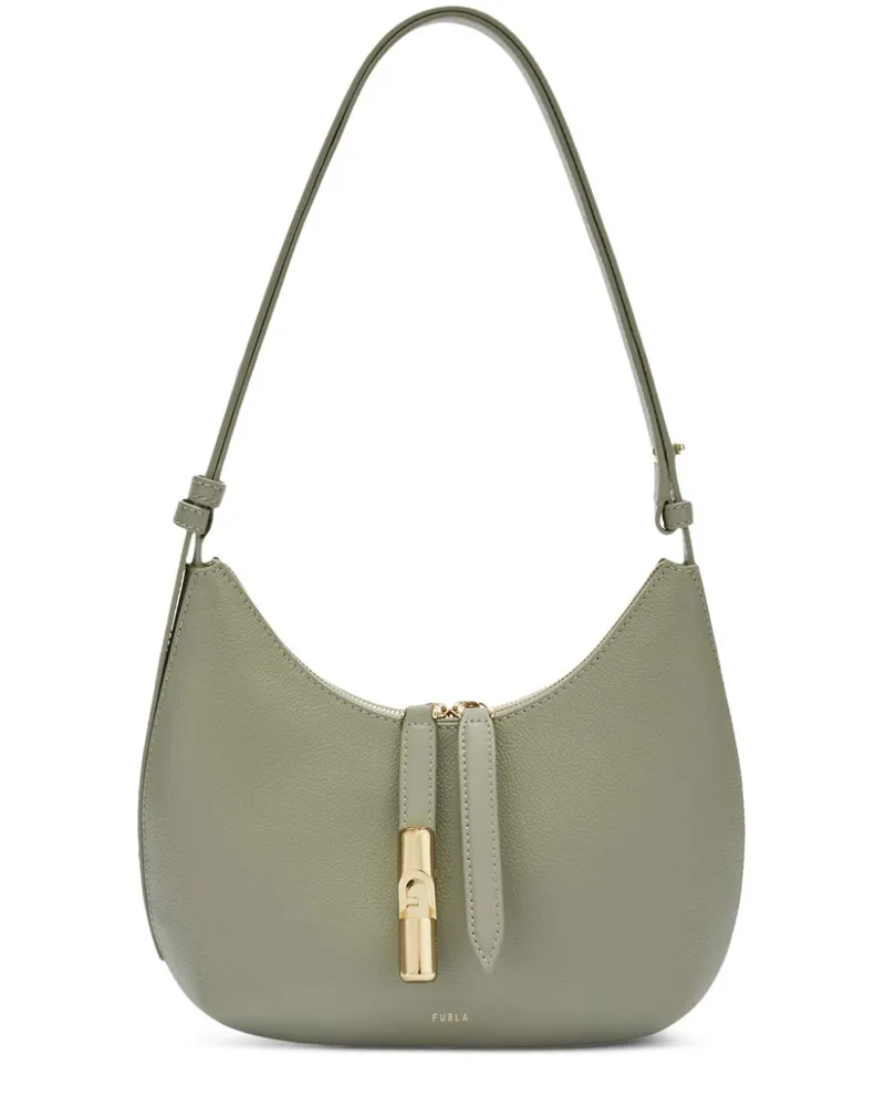 Furla Kleine Goccia Schultertasche - Grün Grün
