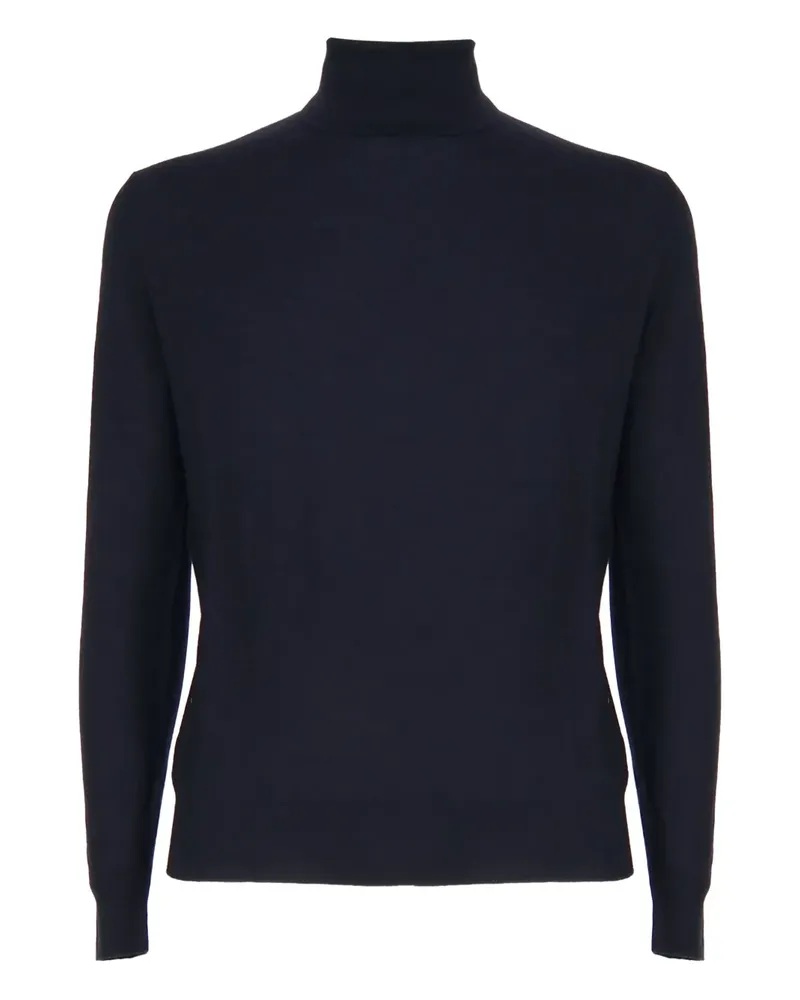 Loro Piana Kaschmirpullover mit Rollkragen - Blau Blau