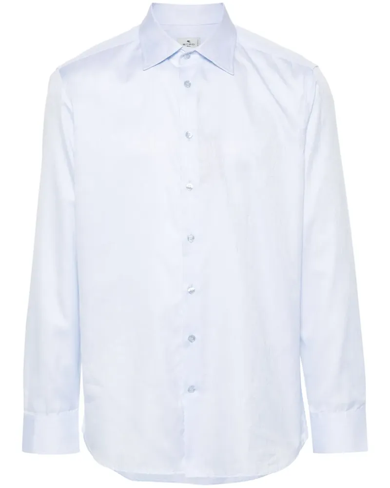 Etro Hemd mit Paisleymuster - Blau Blau