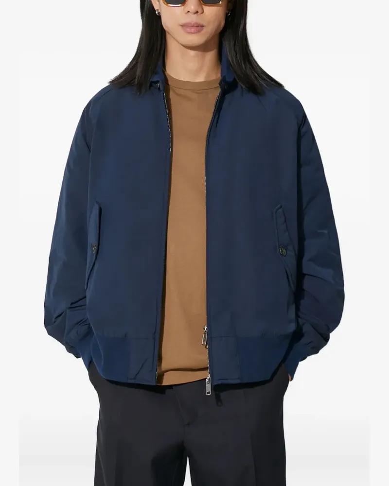 Baracuta Click G9 Bomberjacke mit Reißverschluss - Blau Blau