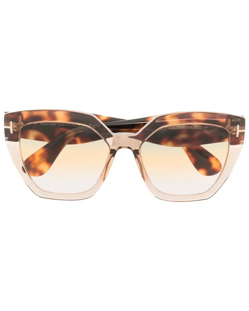Tom Ford Phoebe Oversized-Sonnenbrille - Braun Braun