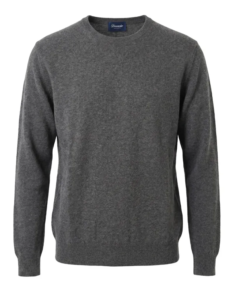 Drumohr  Pullover mit Rundhalsausschnitt - Grau Grau