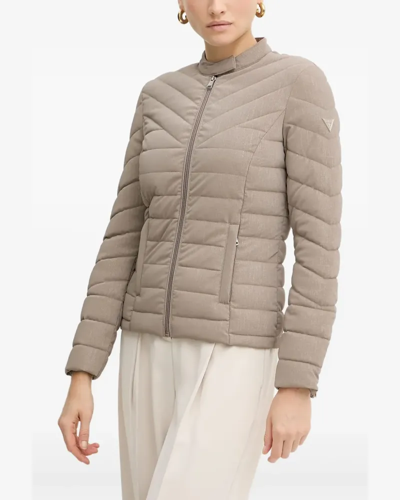Guess quilted zip jacket - Nude Nude