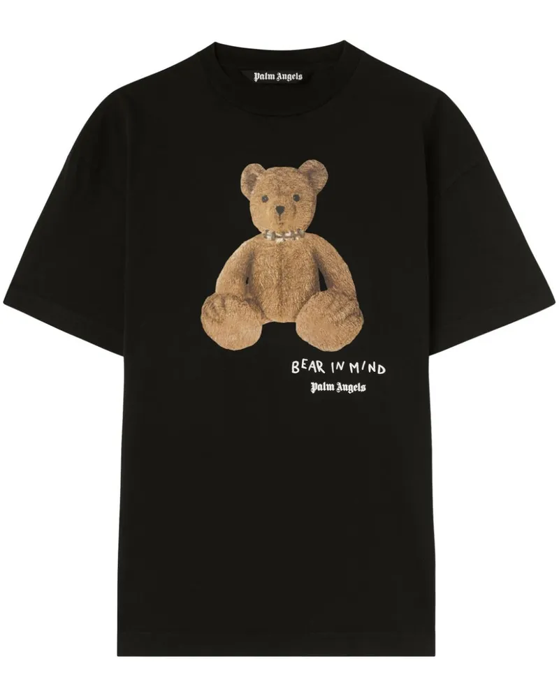 Palm Angels Bear in Mind T-Shirt - Schwarz Schwarz
