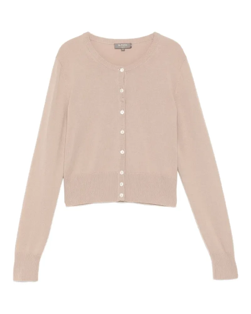 N.Peal Ivy Cardigan - Nude Nude