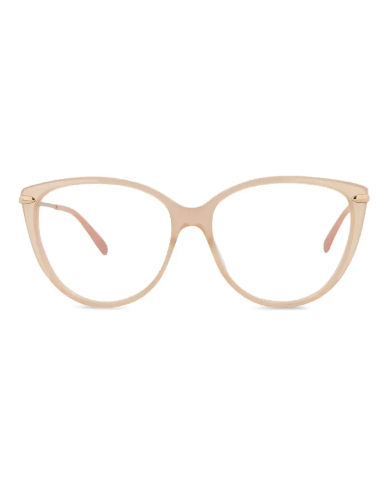 Pomellato Klassische Cat-Eye-Brille - Nude Nude