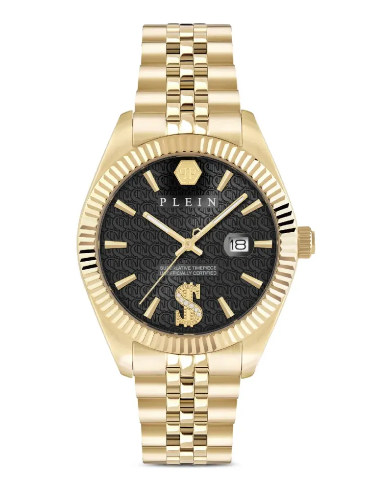 Philipp Plein Date Superlative Armbanduhr 41mm - Schwarz Schwarz