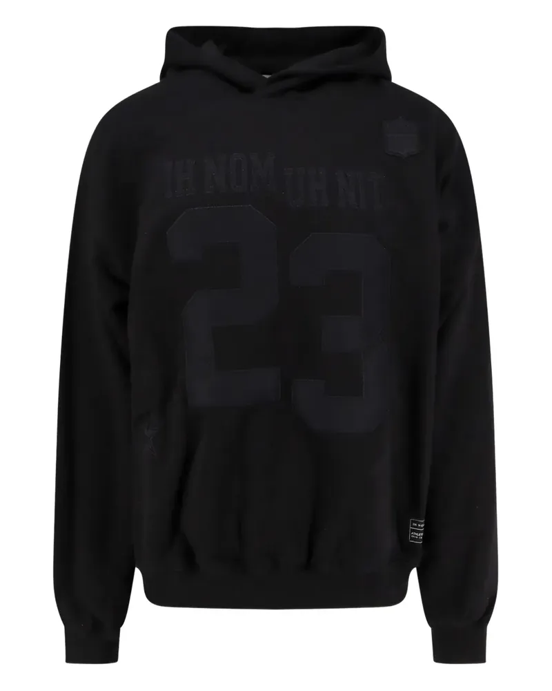 IH NOM UH NIT 23-patch hoodie - Schwarz Schwarz