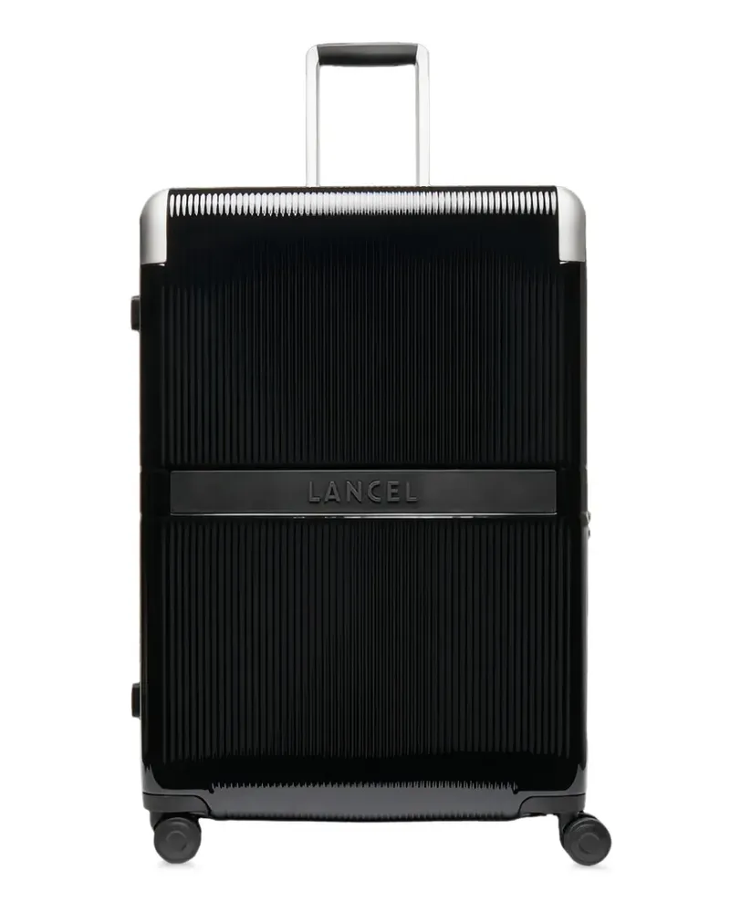 Lancel Große Empreinte Reisetasche mit Logo-Schild - Schwarz Schwarz