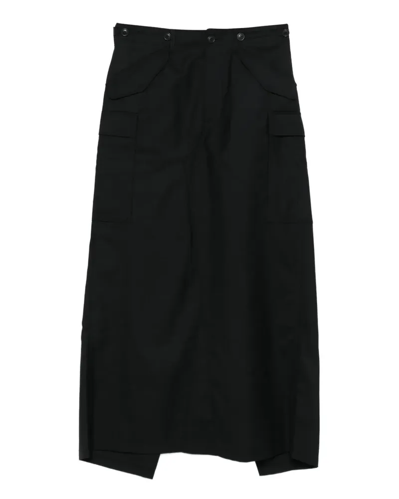 Junya Watanabe cargo skirt - Schwarz Schwarz