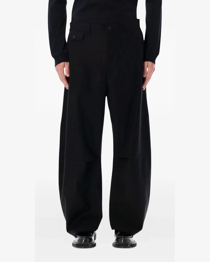 Comme des Garçons wide-leg trousers - Schwarz Schwarz