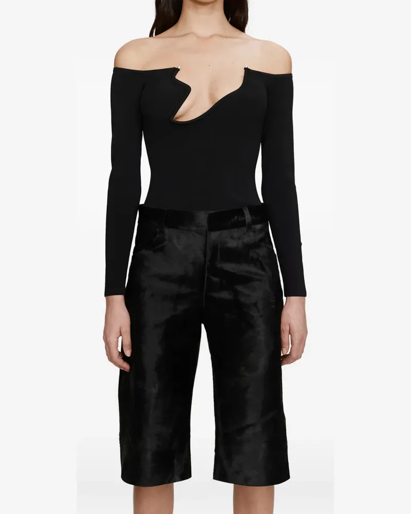 Christopher Esber Odessa Langarmshirt - Schwarz Schwarz