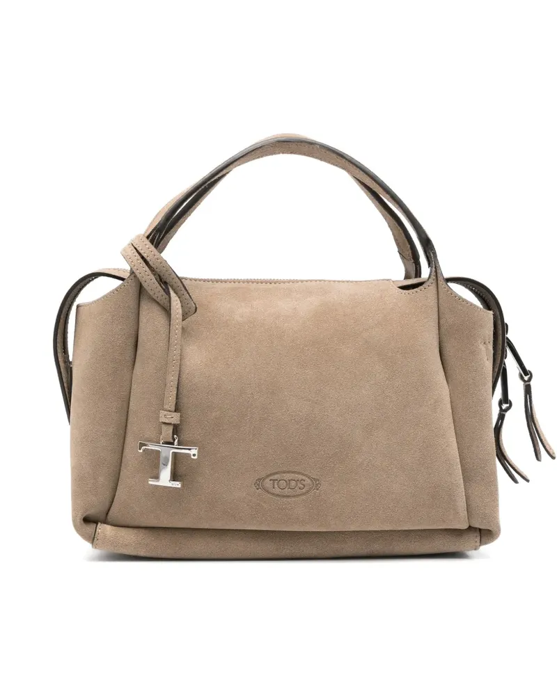 TOD'S T Timeless Tote Bag - Nude Nude