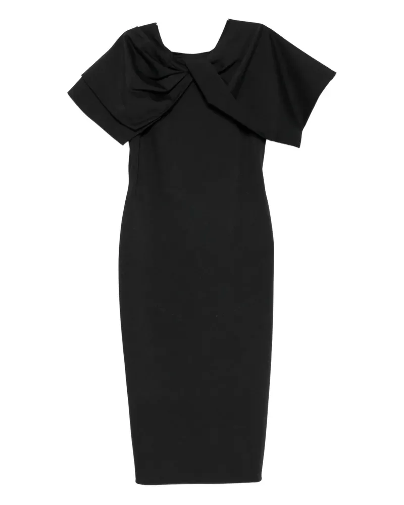 Alberta Ferretti Kleid mit Schleifendetail - Grau Grau