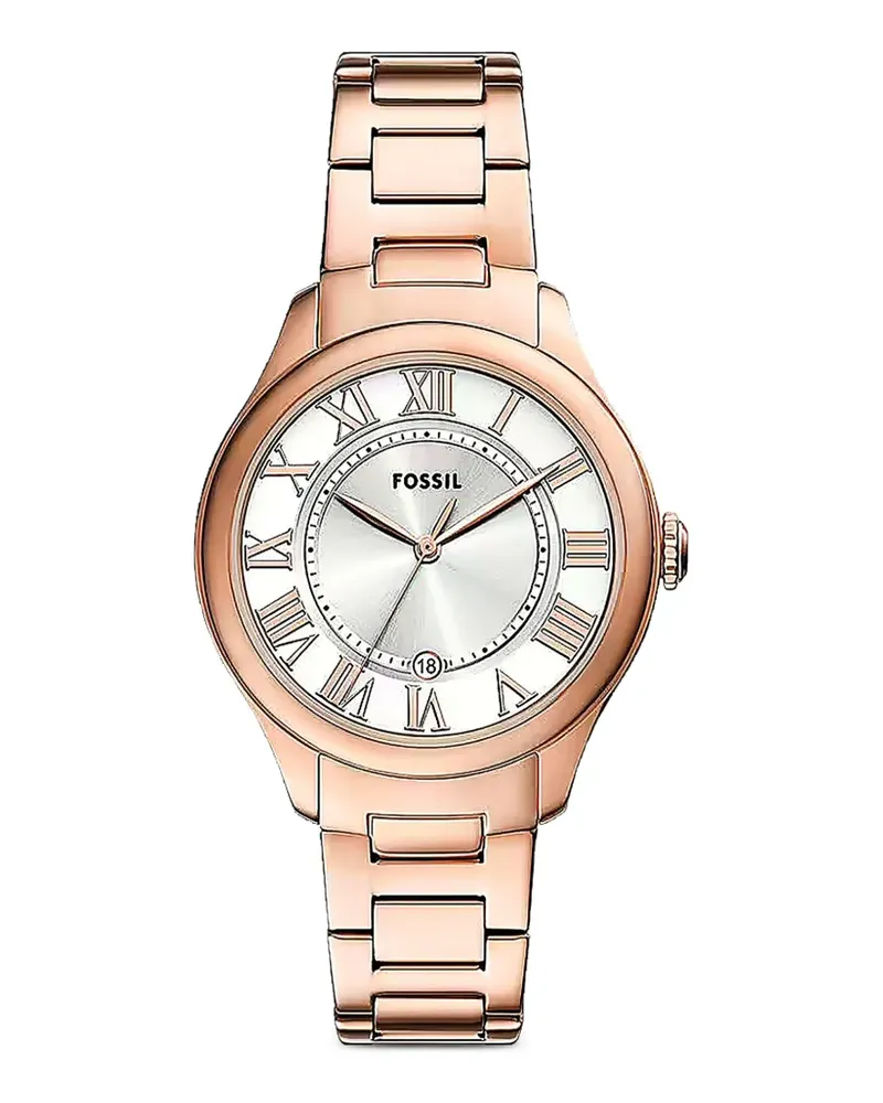 Fossil Gilmore three-hand 38mm watch - Silber Silber