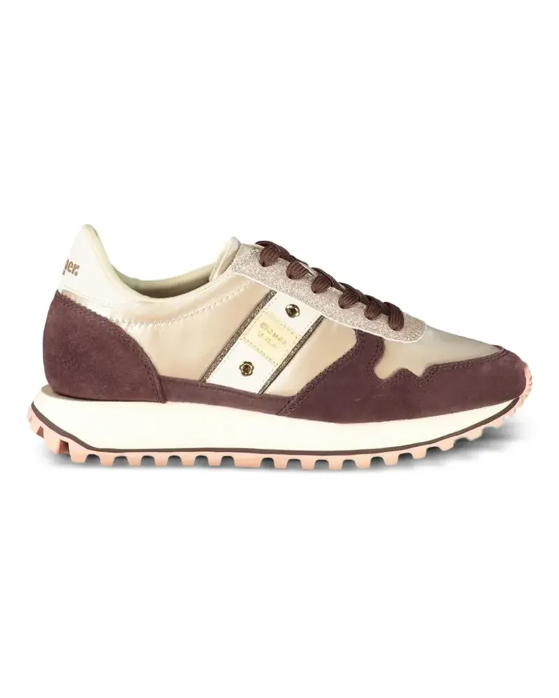 Blauer lace-up sneakers - Nude Nude