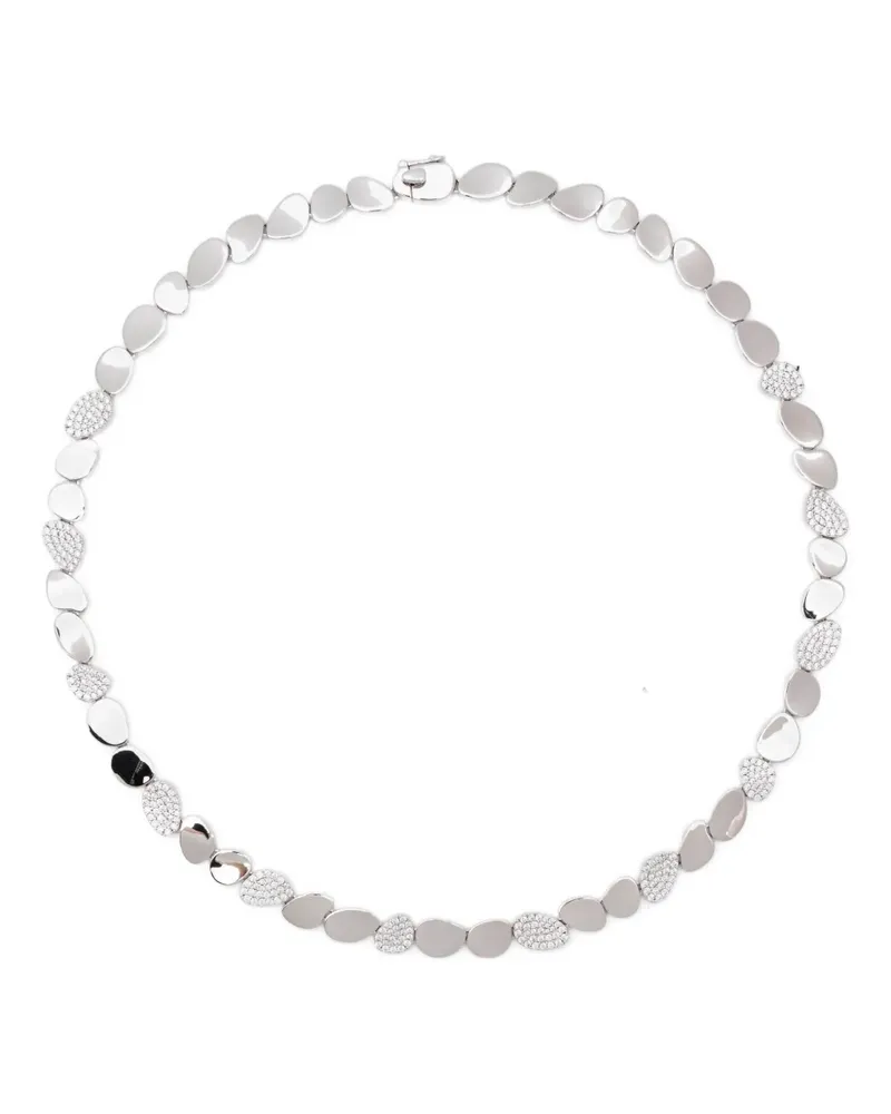 APM Monaco Galet Halskette - Silber Silber