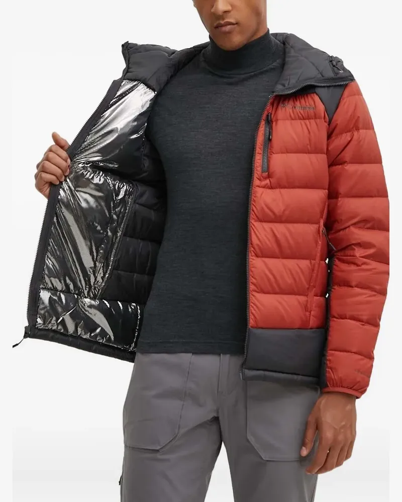 Columbia Sportswear Company Gesteppte Daunenjacke mit Kapuze - Orange Orange