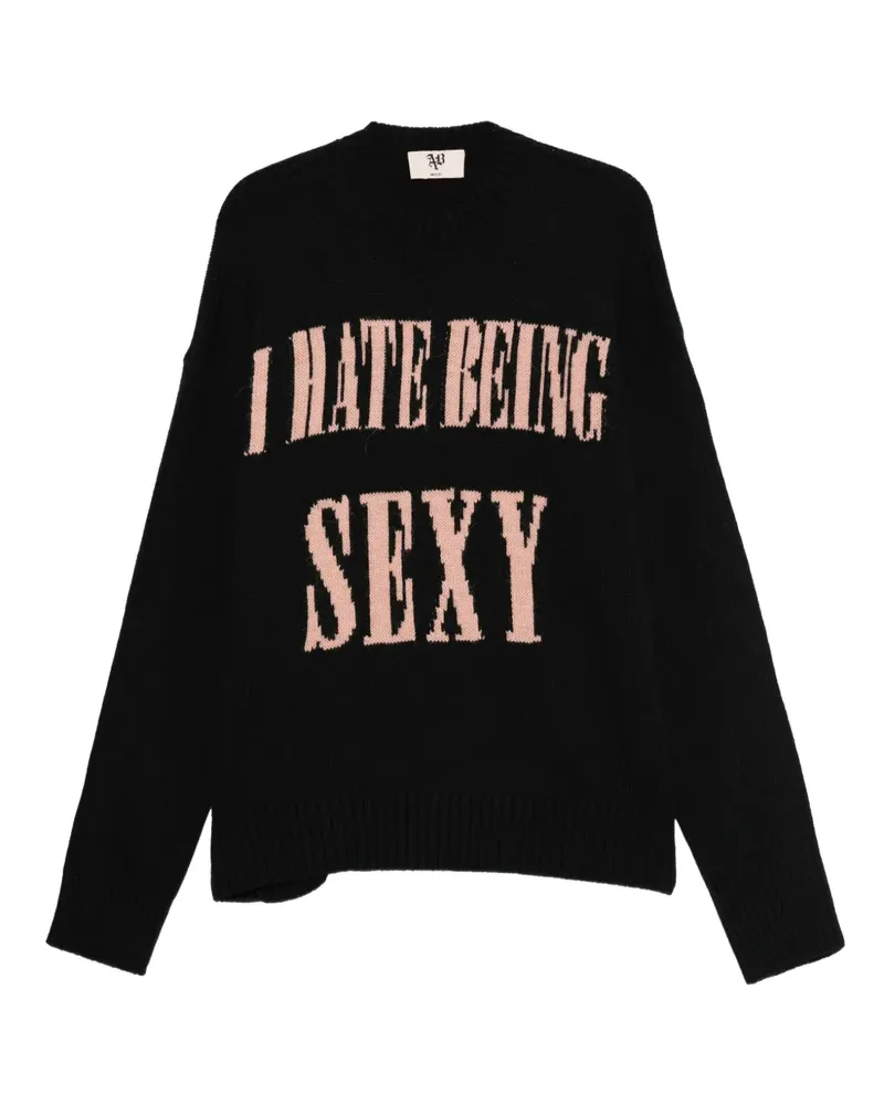 Aniye By intarsia-knit sweater - Schwarz Schwarz