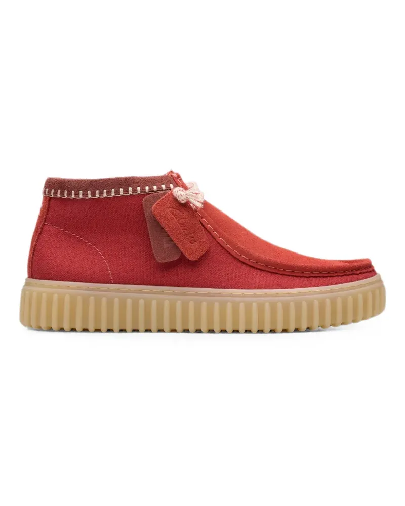 Clarks Torhill Hi desert boots - Rot Rot
