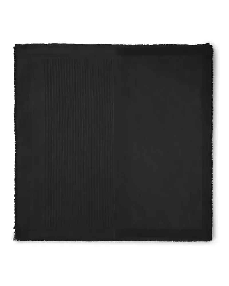 Loewe allover-monogram scarf - Schwarz Schwarz