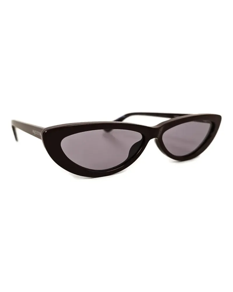 Alexander McQueen cat-eye sunglasses - Schwarz Schwarz
