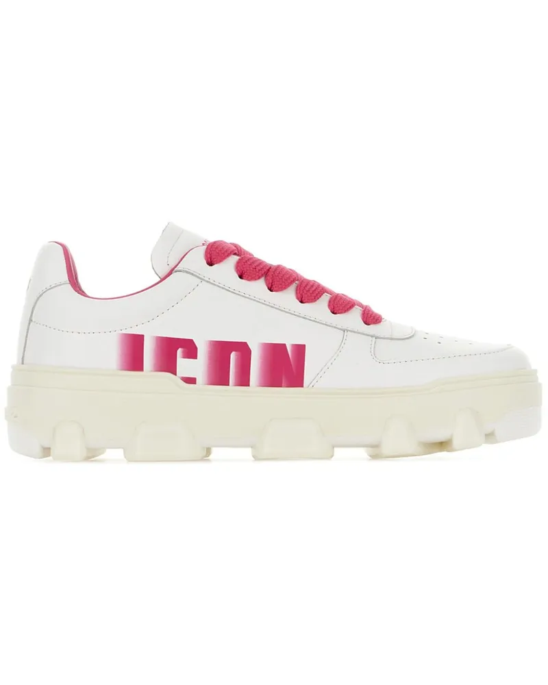 Dsquared2 Basket Sneakers - Weiß Weiß
