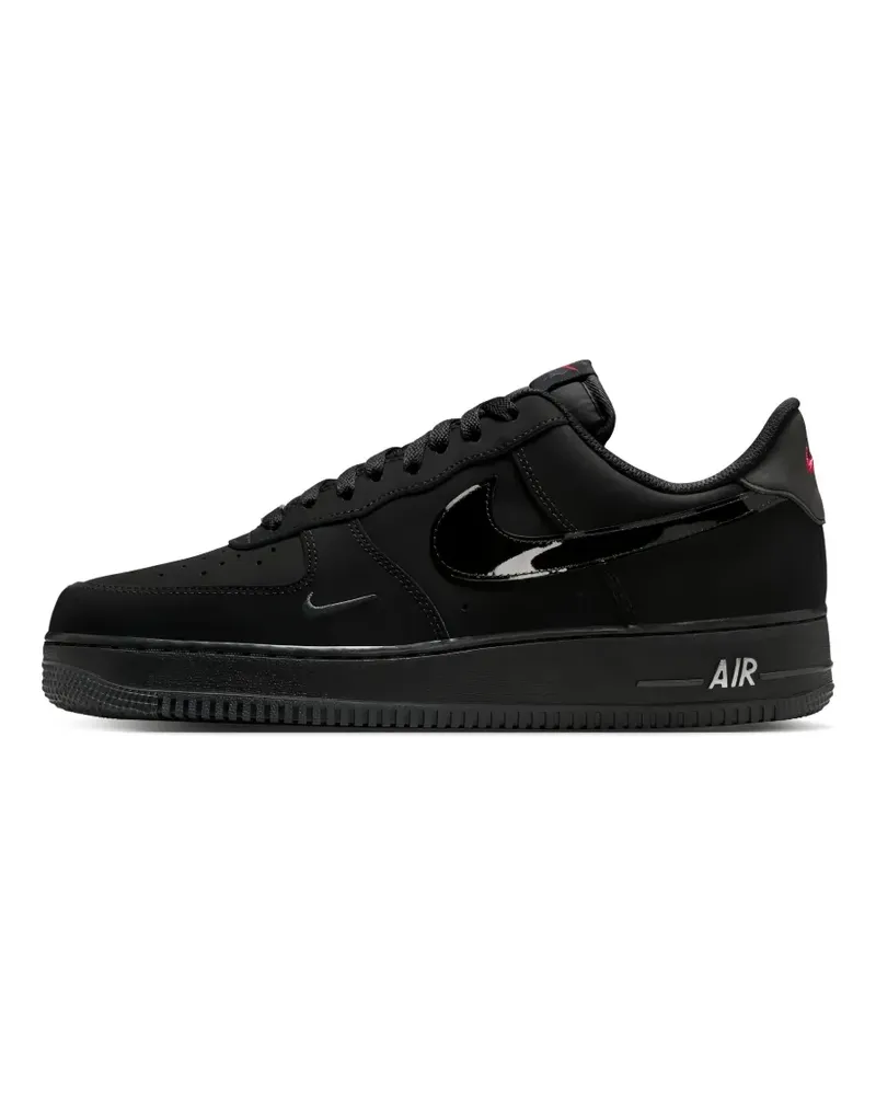 Nike Air Force 1 Low '07 LV8 Sneakers aus Lackleder - Schwarz Schwarz