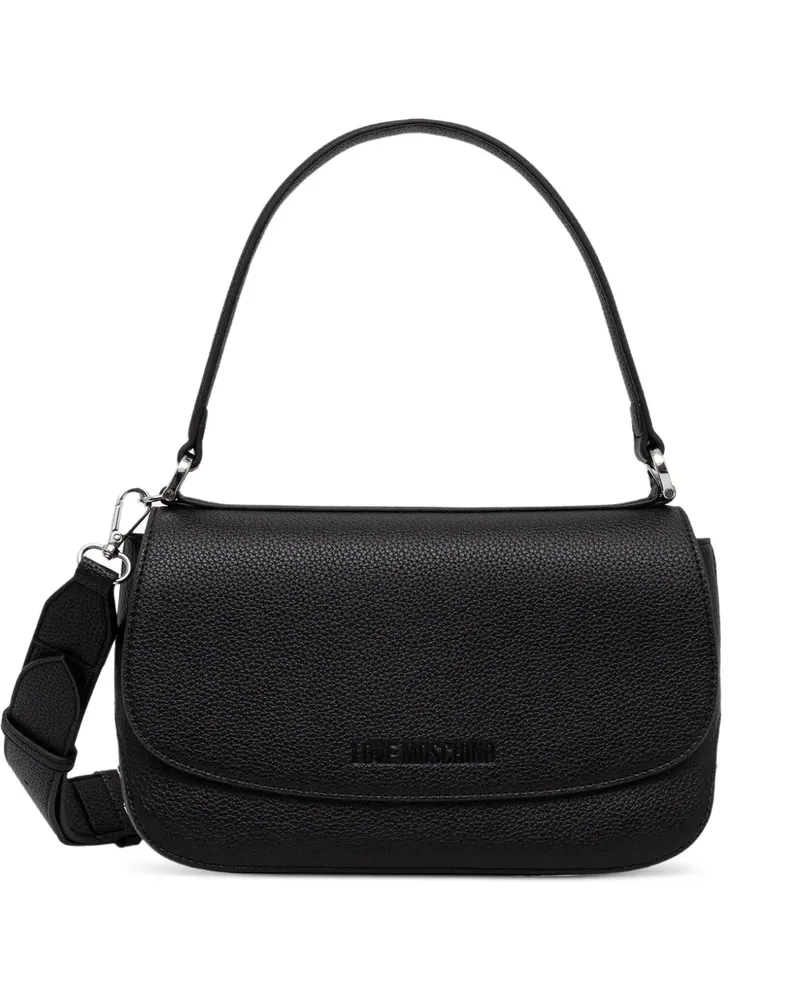 Moschino Shopper mit Logo - Schwarz Schwarz